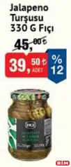 FIÇI JALAPENO TURŞUSU 330 G fiyat ve kampanya bilgisi